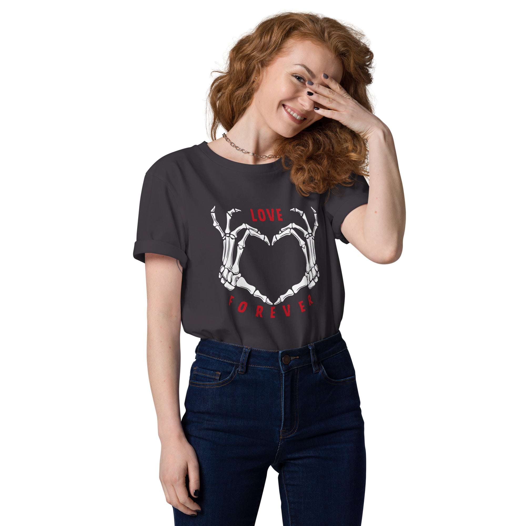 Love forever. Unisex organic cotton t-shirt❤️