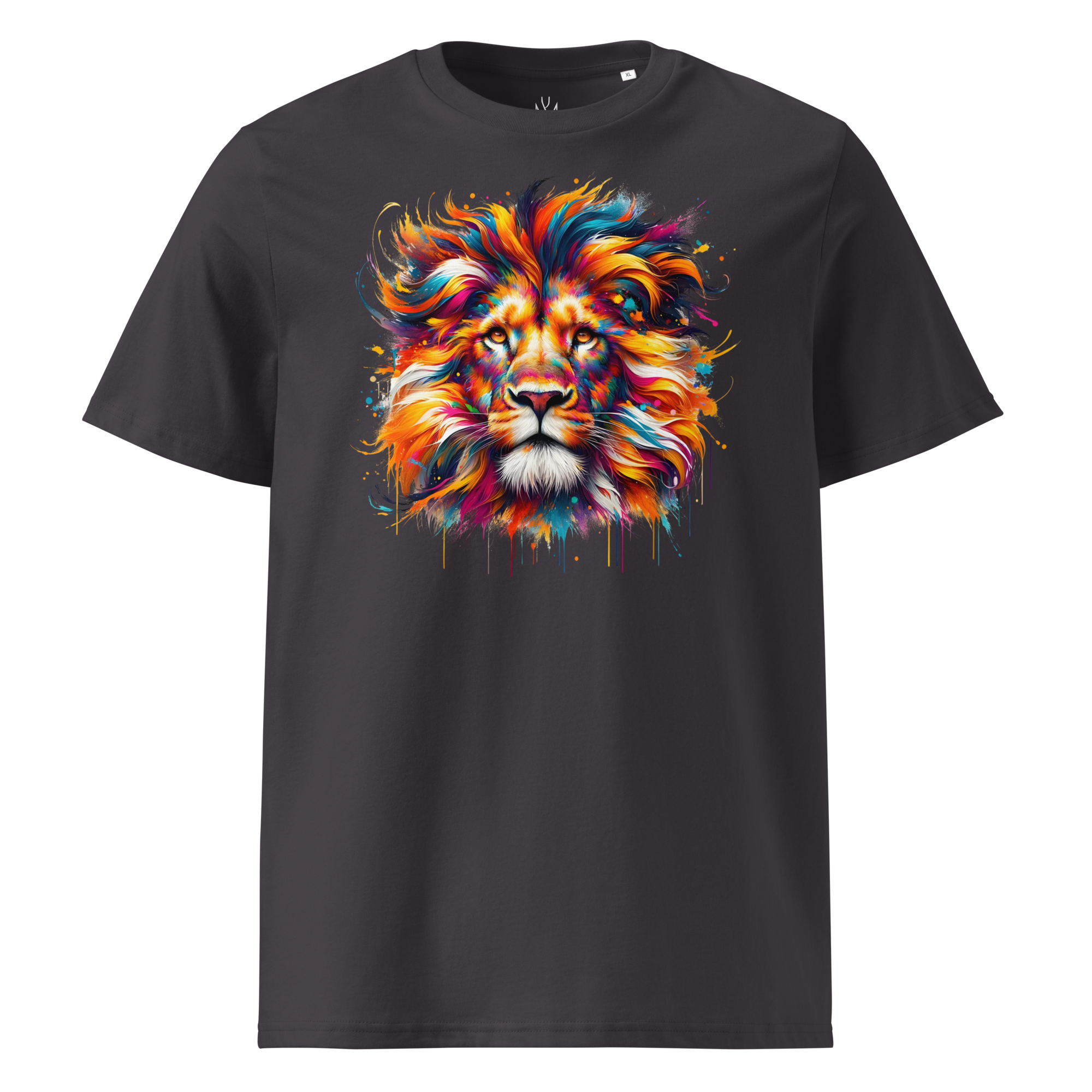 Colorful LION Unisex Organic Cotton T-Shirt