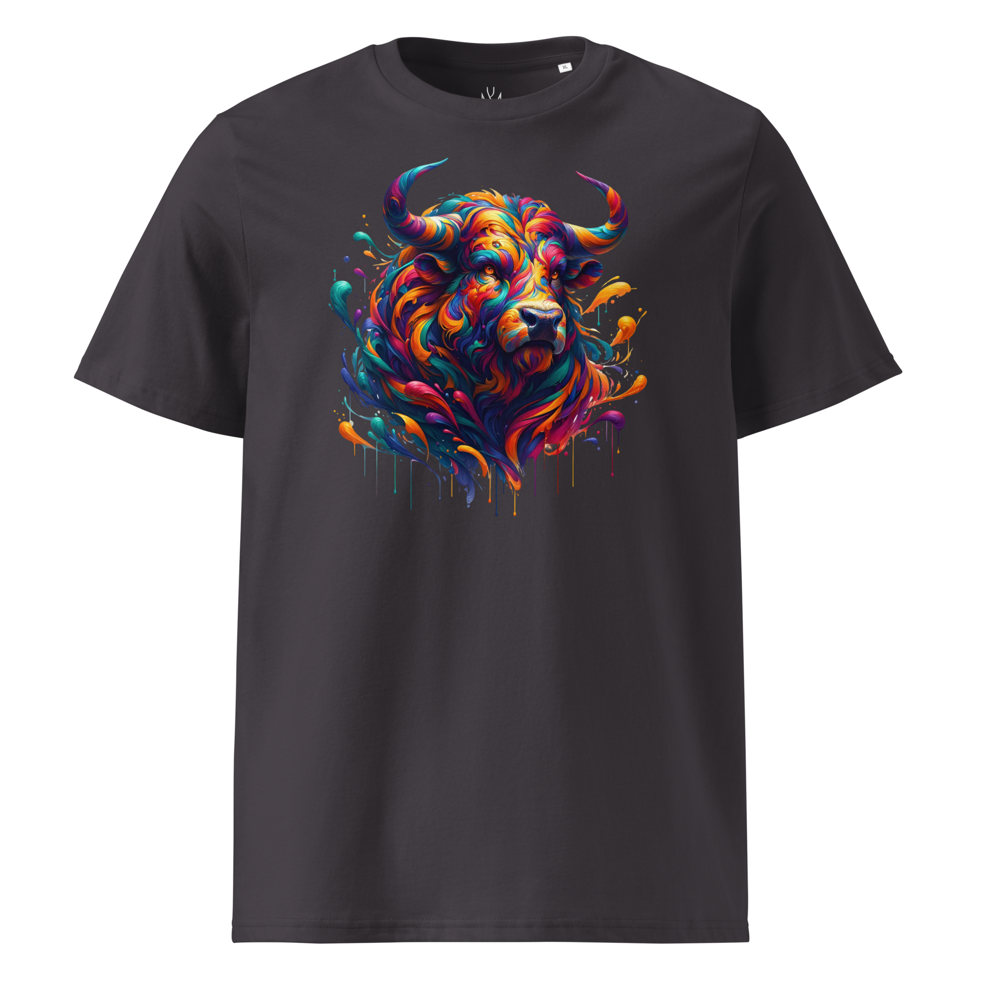 Krāsainais VĒRSIS. Unisex organiskās kokvilnas t-krekls