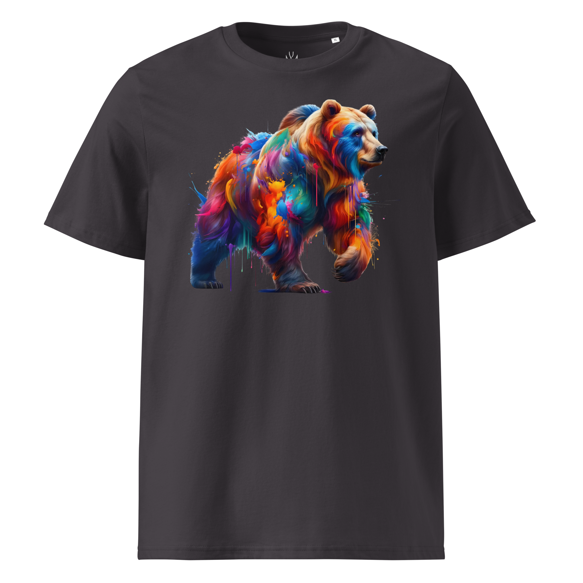 Krāsainais LĀCIS. Unisex organiskās kokvilnas t-krekls