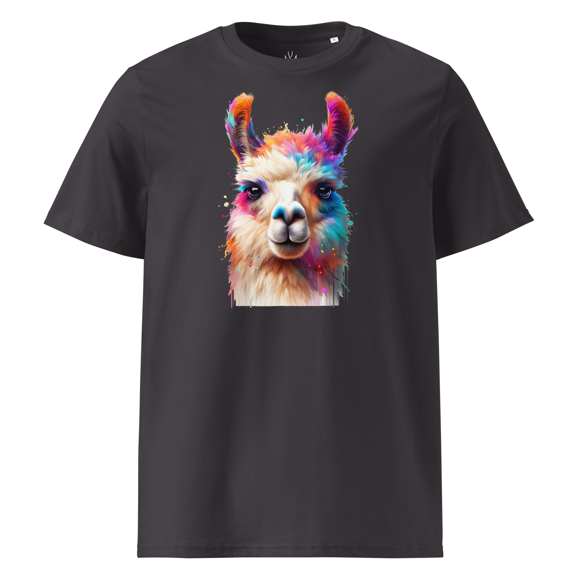 Colorful LAMA Unisex Organic Cotton T-Shirt