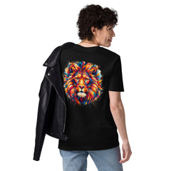 Enchanting Lion's Magic. Unisex organic cotton t-shirt