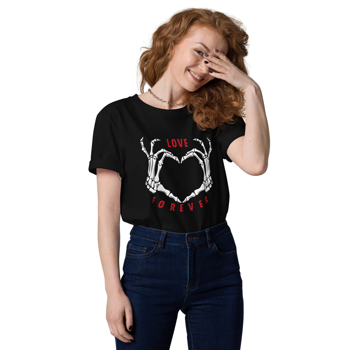 Love forever. Unisex organic cotton t-shirt❤️