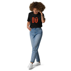 Unisex organiskās kokvilnas t-krekls ar uzrakstu "DO IT"