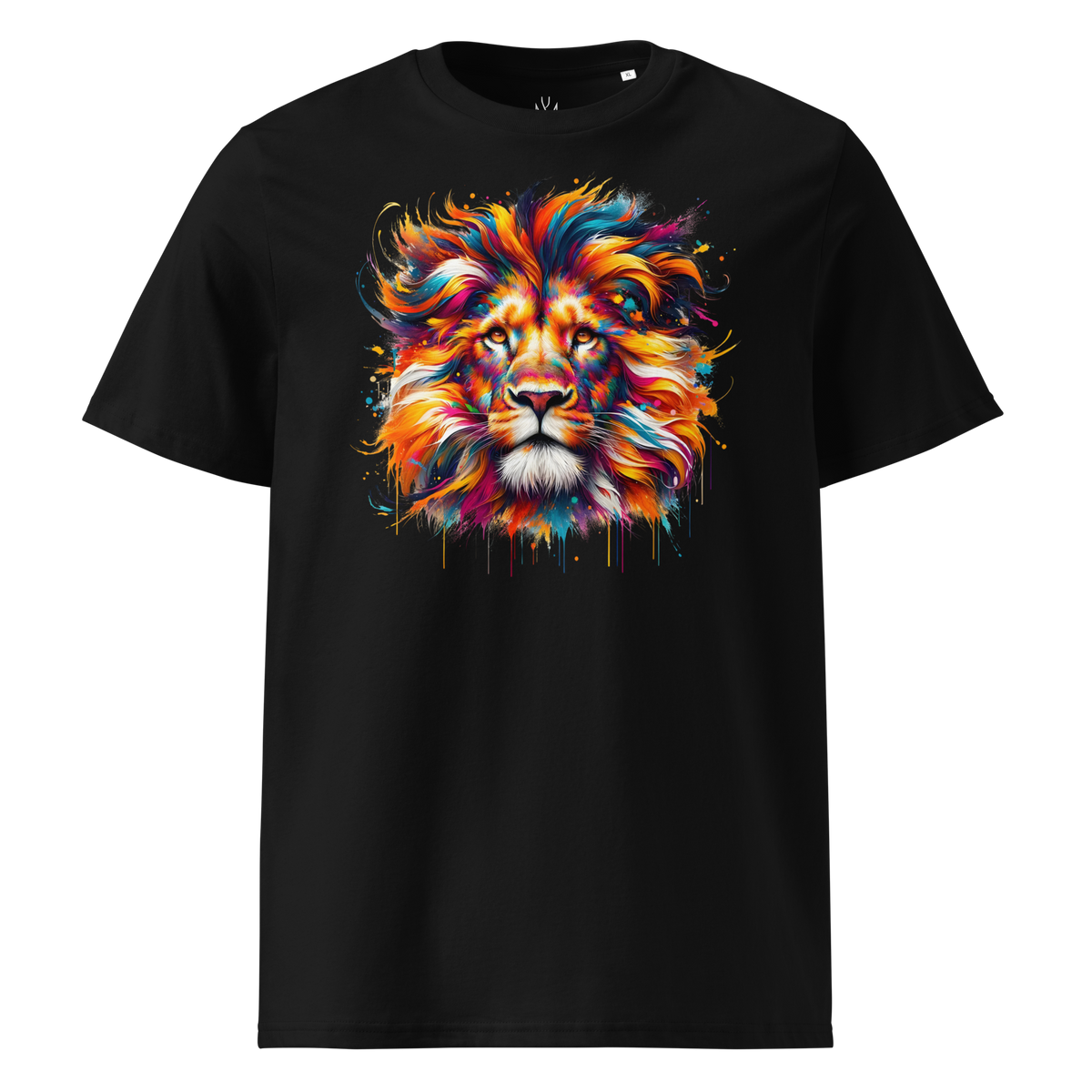Colorful LION Unisex Organic Cotton T-Shirt