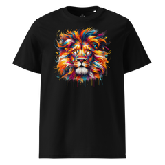 Colorful LION Unisex Organic Cotton T-Shirt