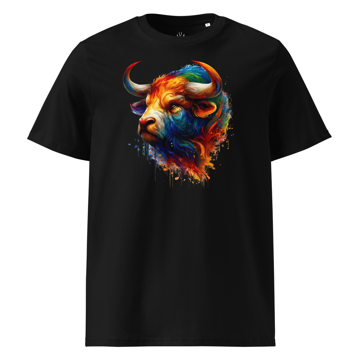 Colorful TAURUS unisex organic cotton t-shirt