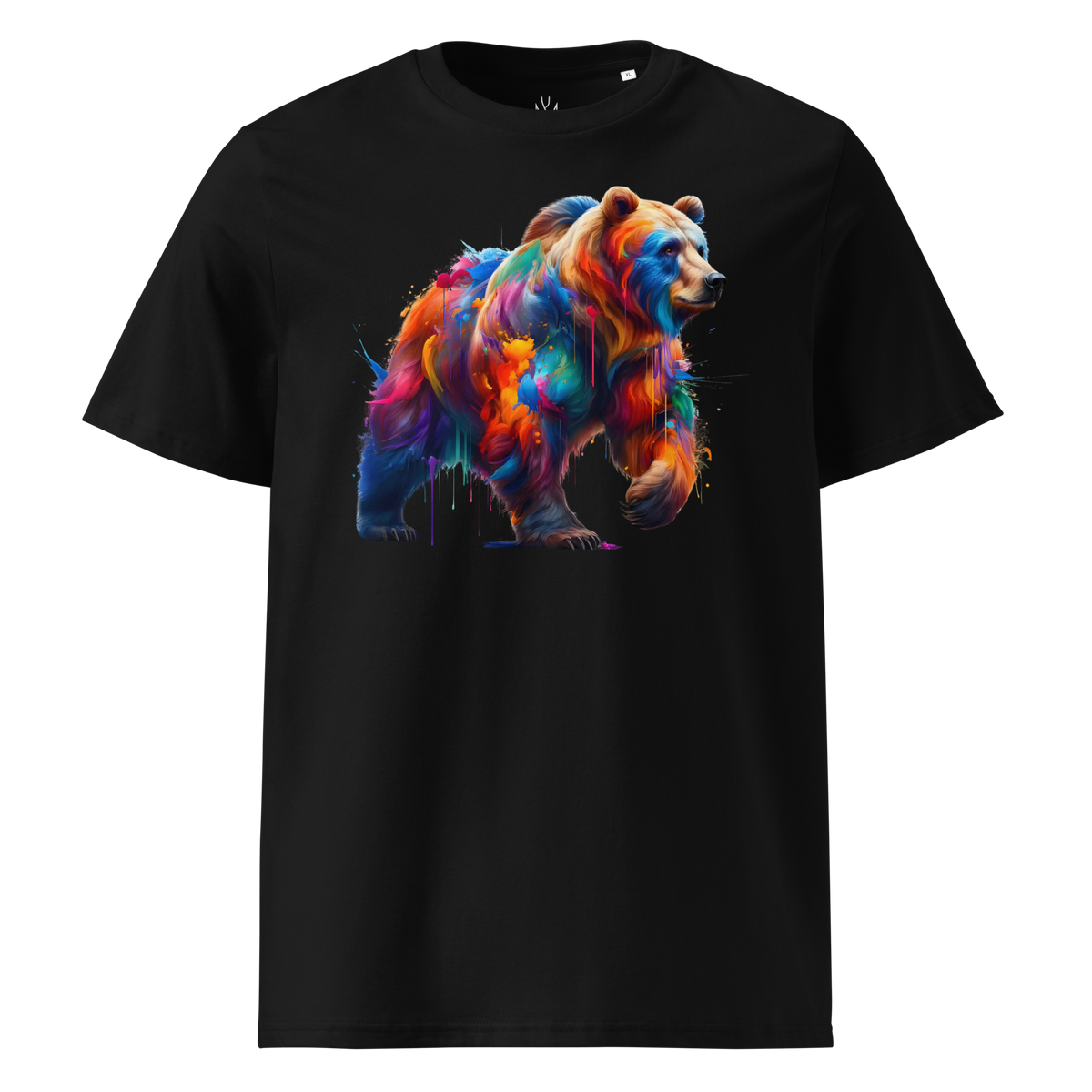 Krāsainais LĀCIS. Unisex organiskās kokvilnas t-krekls