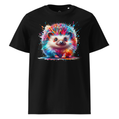 Colorful HEDGEHOG Unisex Organic Cotton T-Shirt