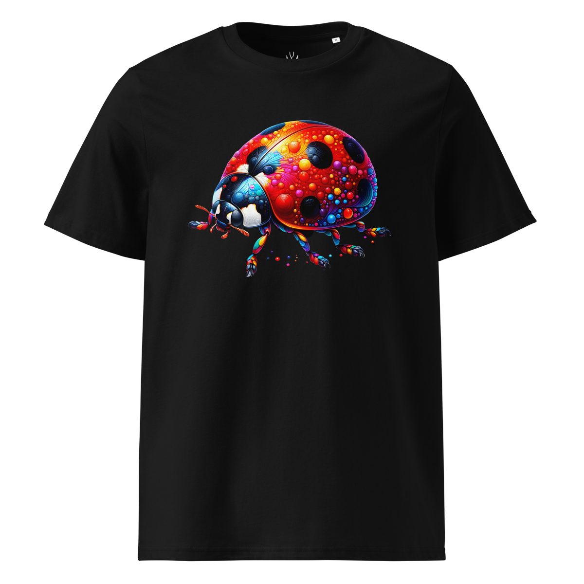 Colorful LADYBUG Unisex Organic Cotton T-Shirt