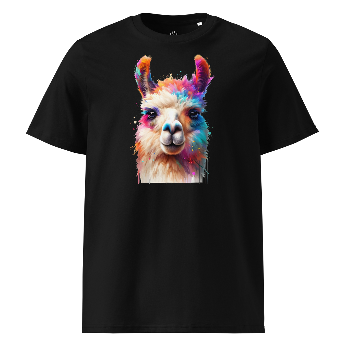 Colorful LAMA Unisex Organic Cotton T-Shirt