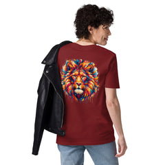 Enchanting Lion's Magic. Unisex organic cotton t-shirt