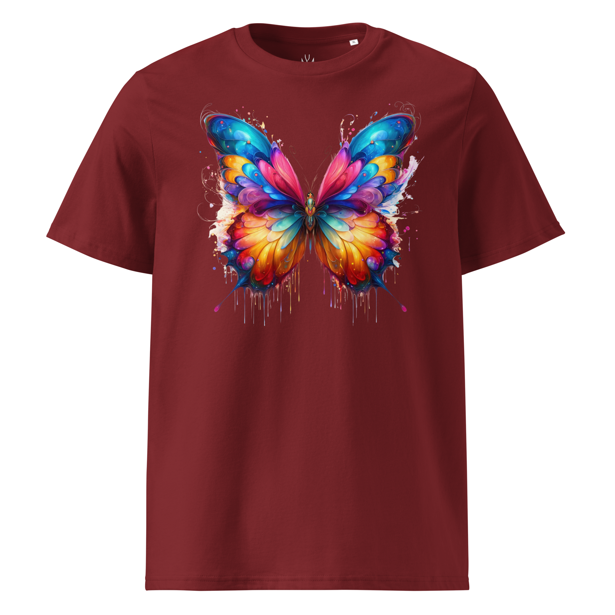 Krāsainais TAURENIS. Unisex organiskās kokvilnas t-krekls
