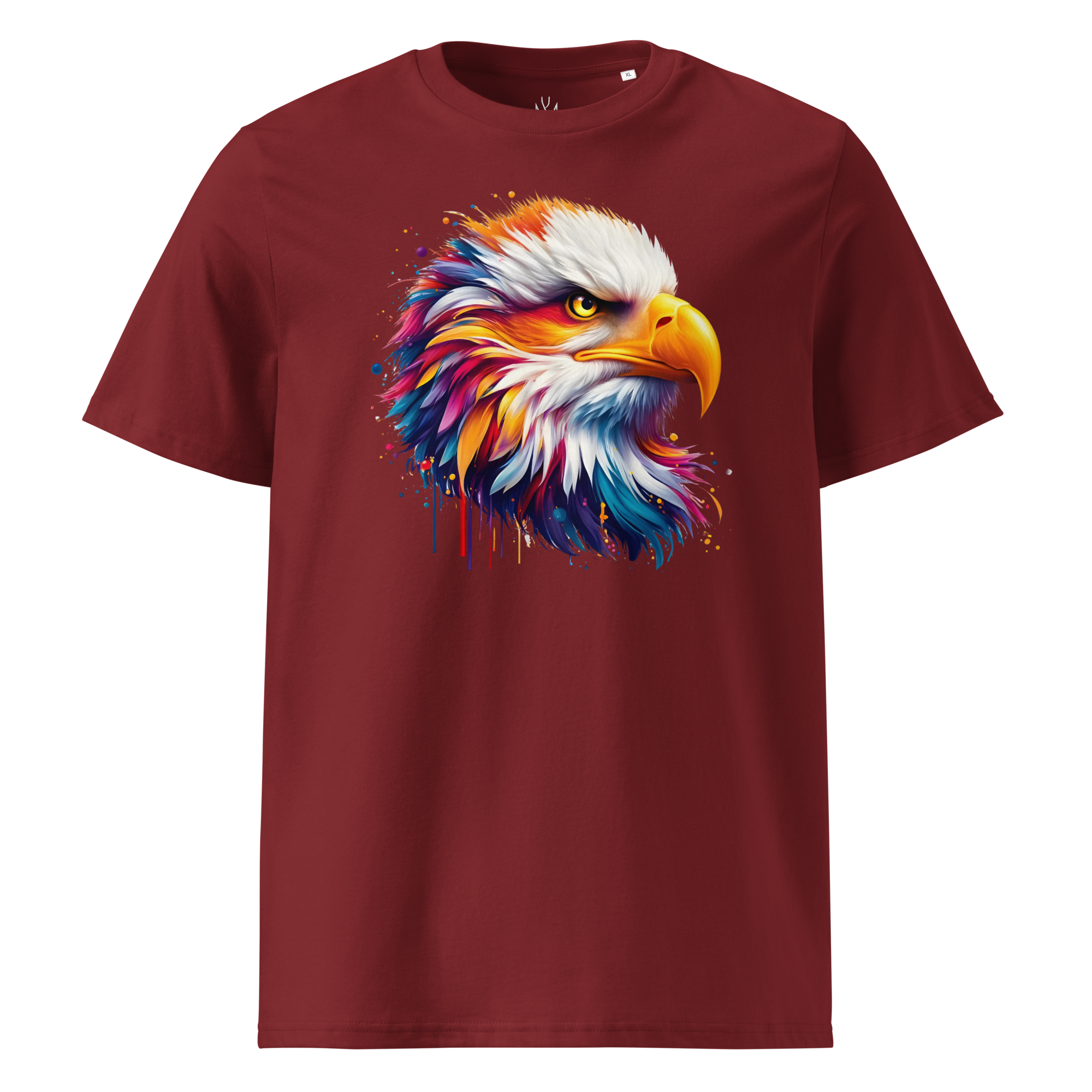 Krāsainais ĒRGLIS. Unisex organiskās kokvilnas t-krekls