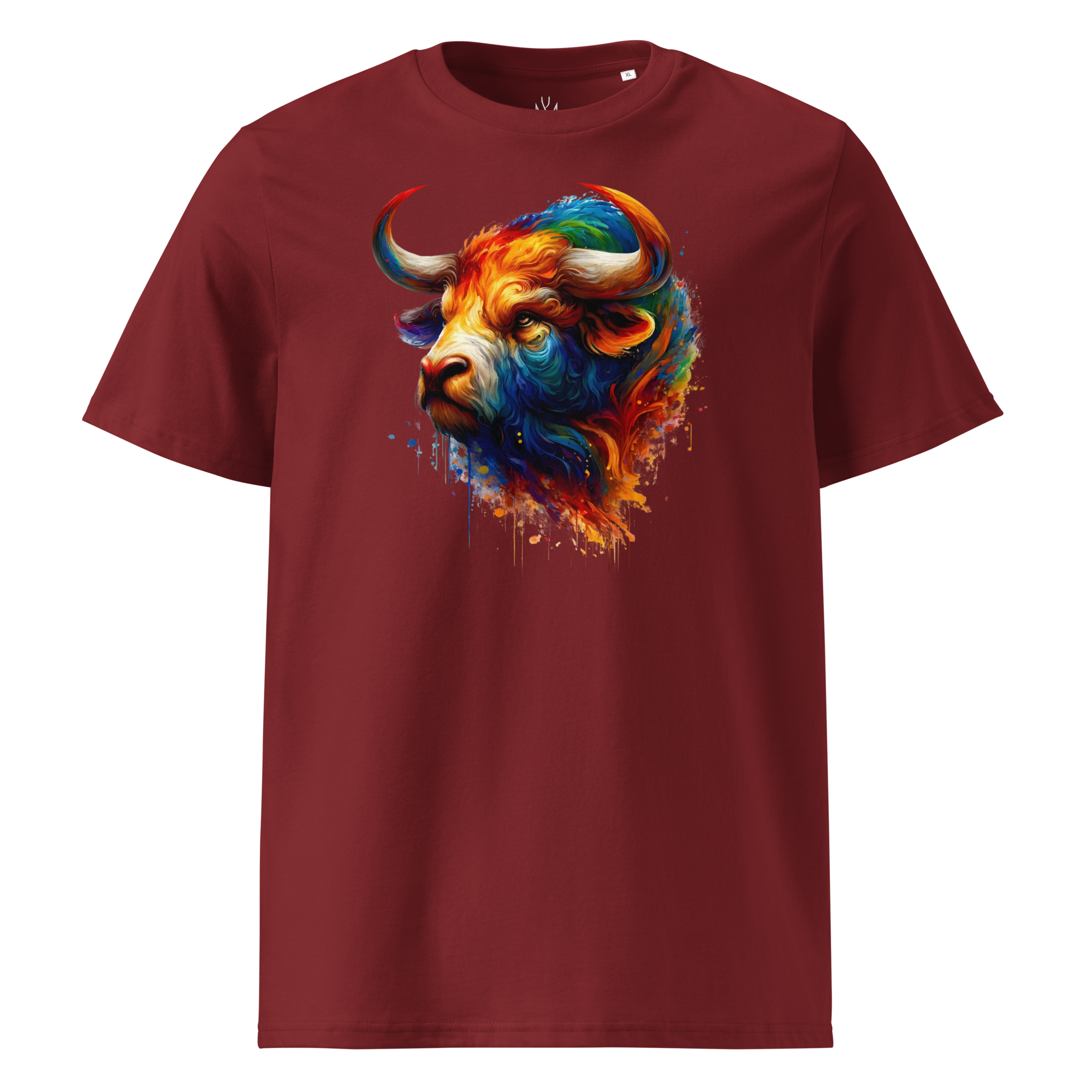 Colorful TAURUS unisex organic cotton t-shirt