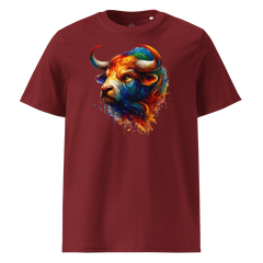 Colorful TAURUS unisex organic cotton t-shirt