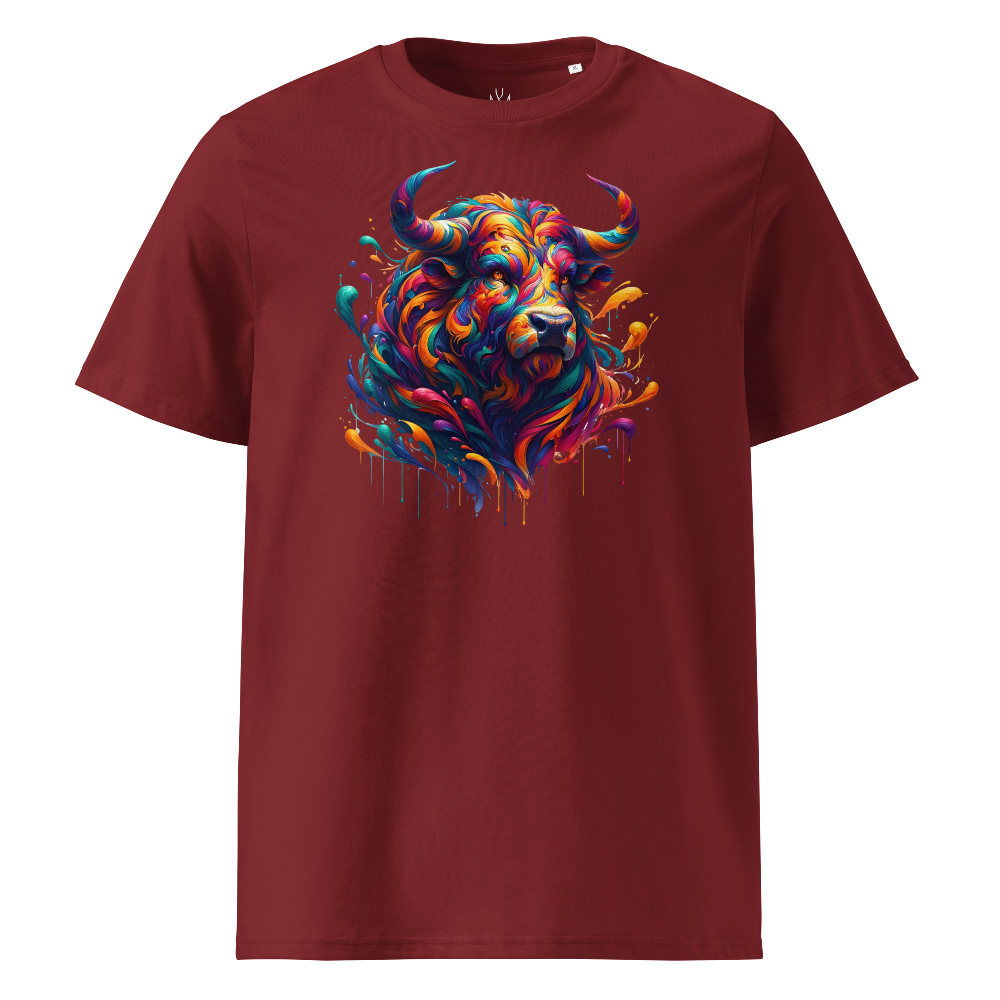 Krāsainais VĒRSIS. Unisex organiskās kokvilnas t-krekls