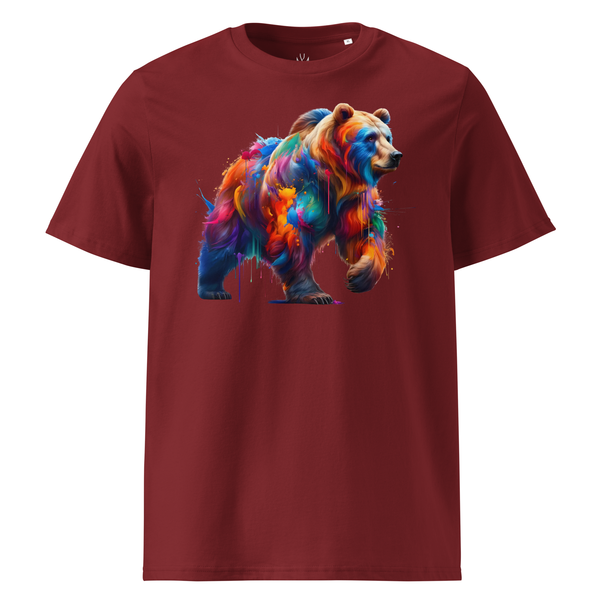 Krāsainais LĀCIS. Unisex organiskās kokvilnas t-krekls