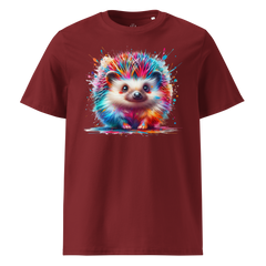 Colorful HEDGEHOG Unisex Organic Cotton T-Shirt