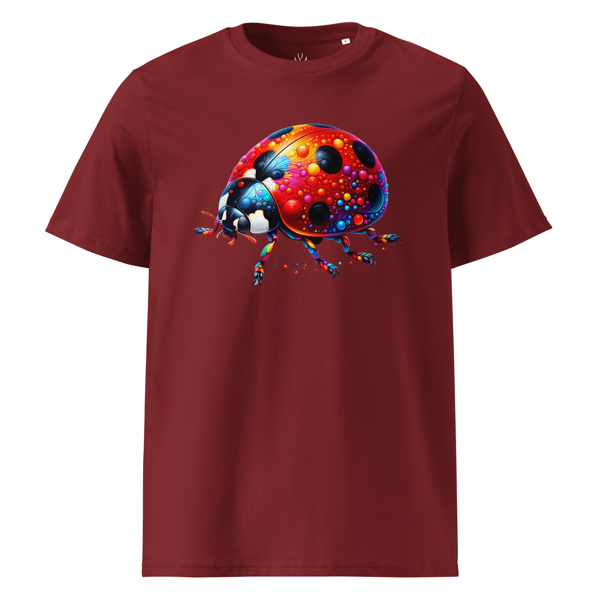 Colorful LADYBUG Unisex Organic Cotton T-Shirt