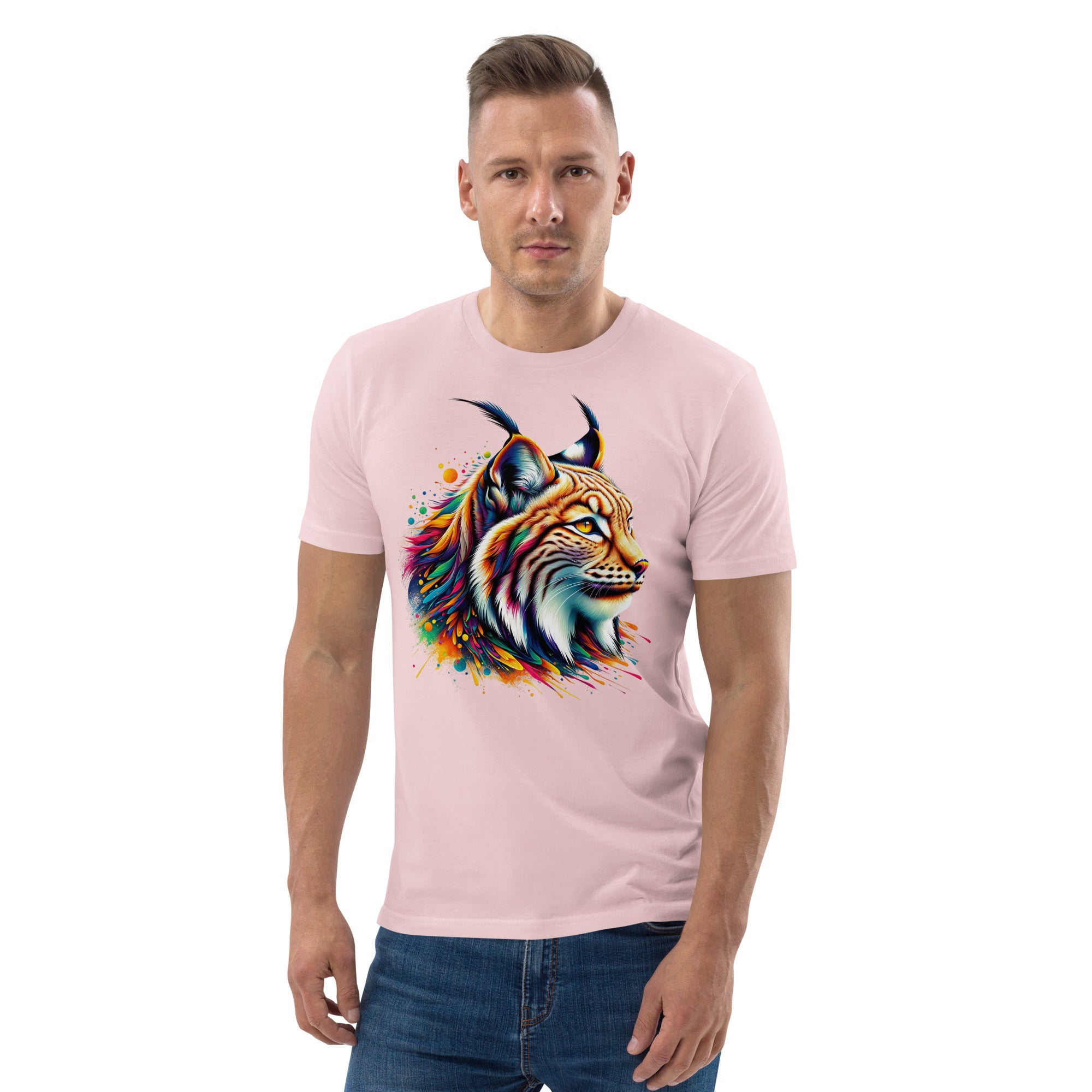 Apburošā Lūša maģija. Unisex organiskās kokvilnas T-krekls.