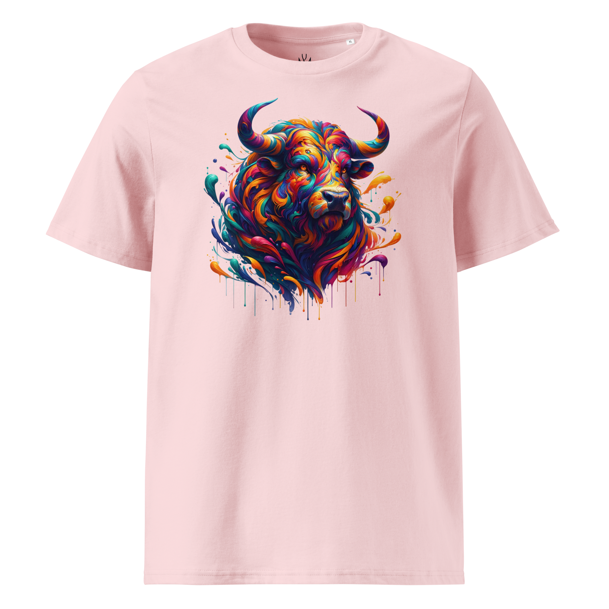 Krāsainais VĒRSIS. Unisex organiskās kokvilnas t-krekls