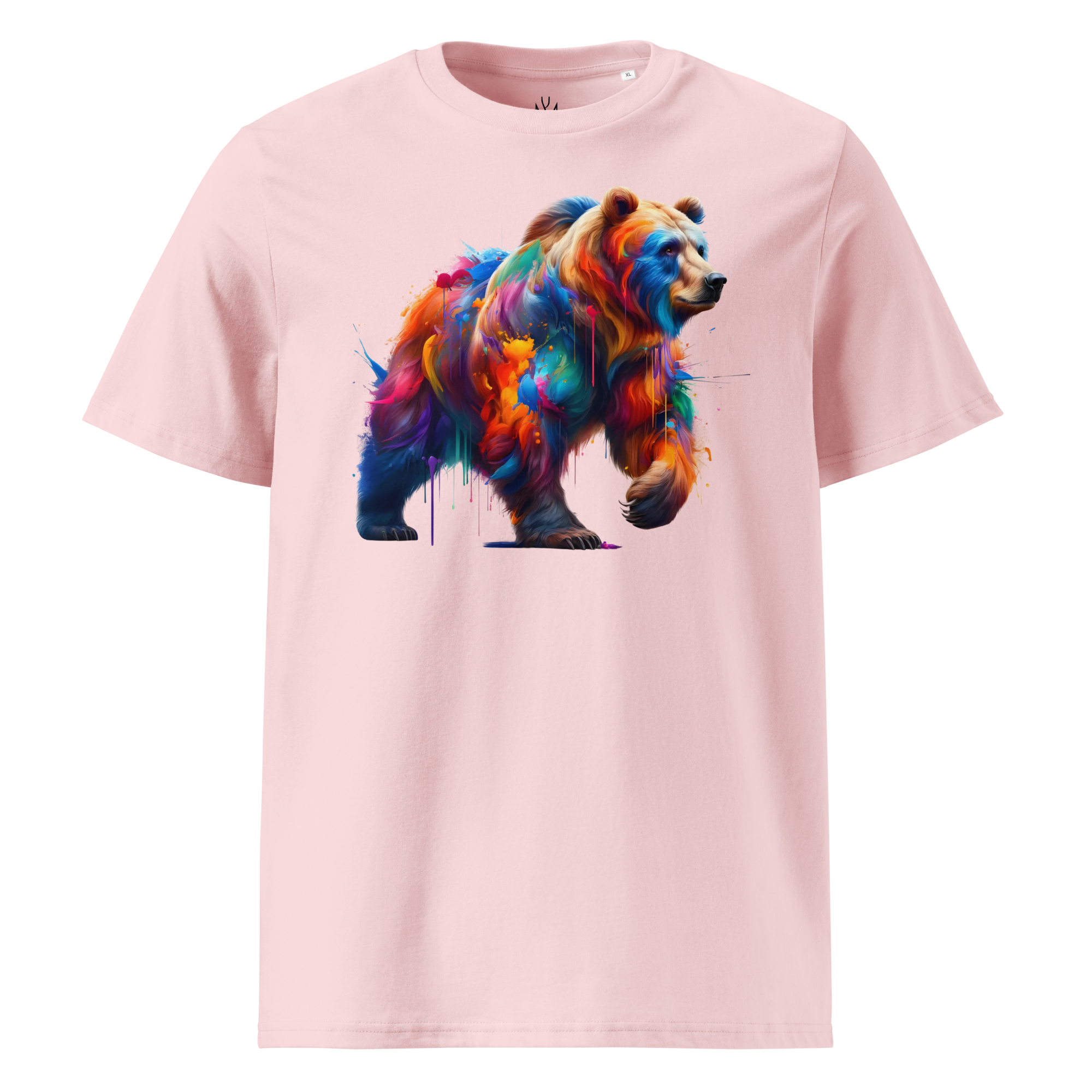 Krāsainais LĀCIS. Unisex organiskās kokvilnas t-krekls