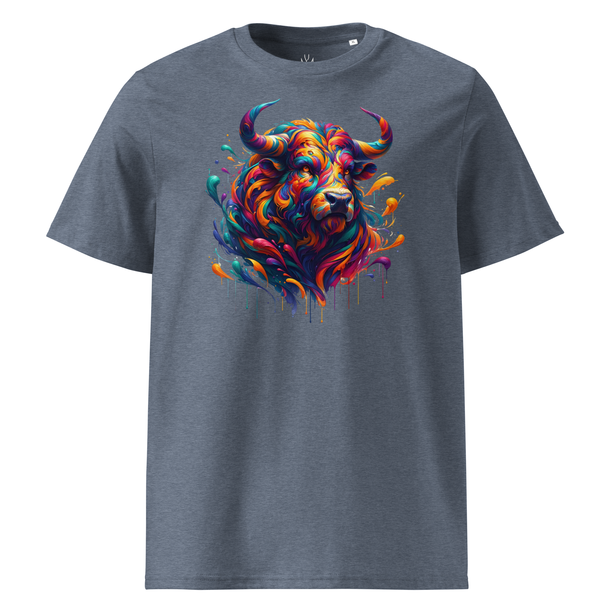 Krāsainais VĒRSIS. Unisex organiskās kokvilnas t-krekls