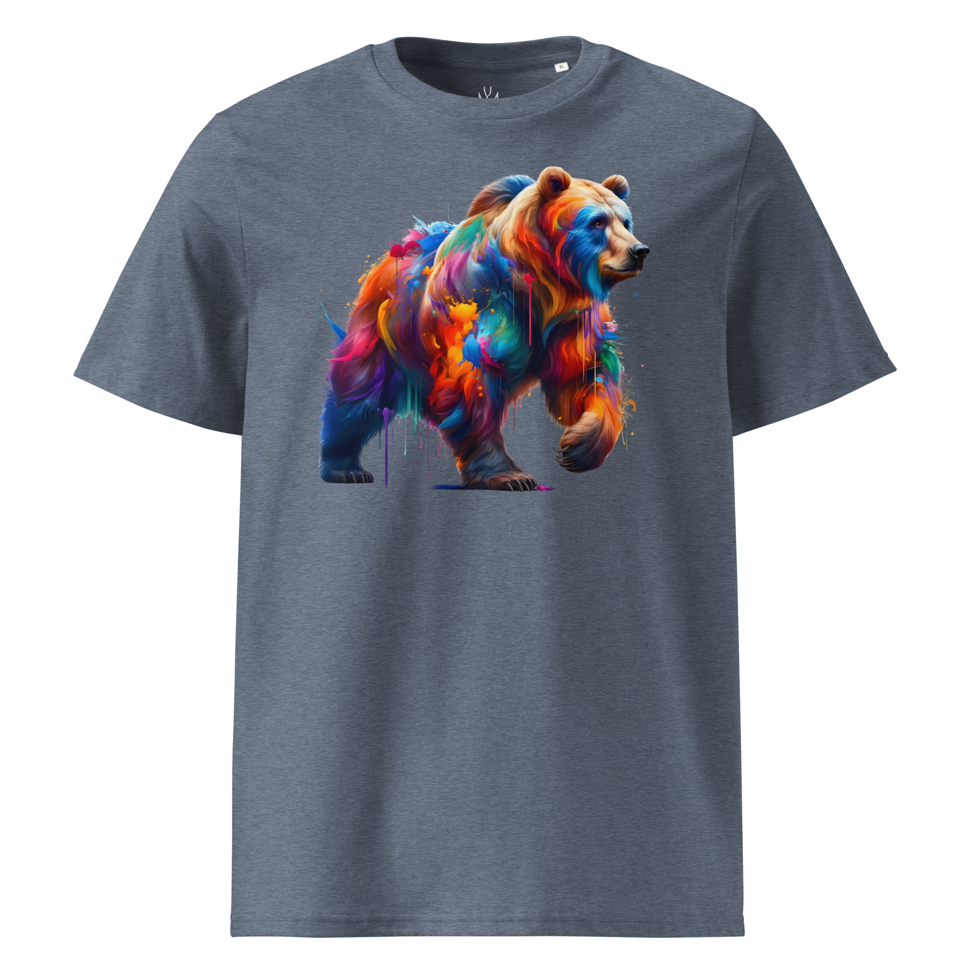 Krāsainais LĀCIS. Unisex organiskās kokvilnas t-krekls