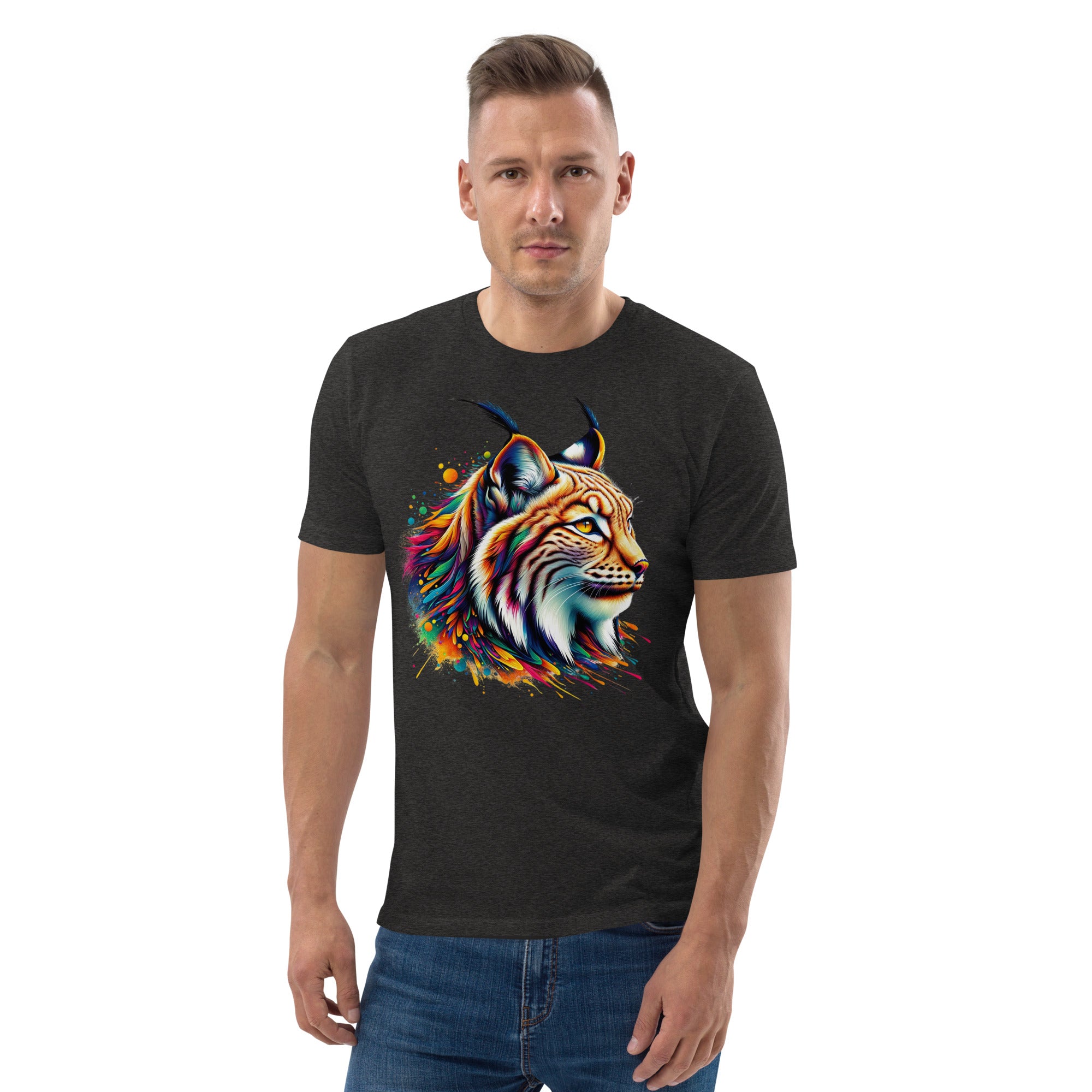 Apburošā Lūša maģija. Unisex organiskās kokvilnas T-krekls.
