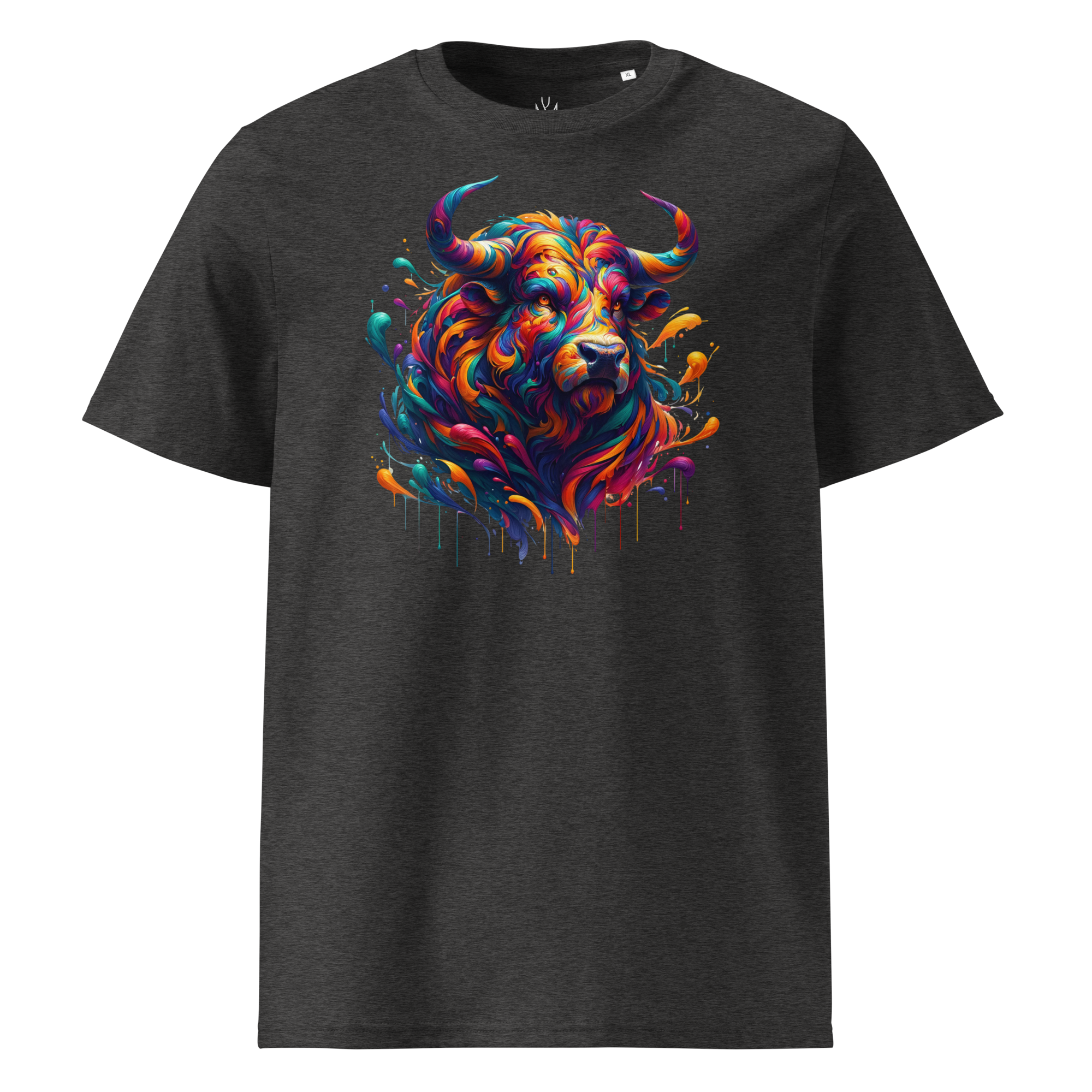 Krāsainais VĒRSIS. Unisex organiskās kokvilnas t-krekls