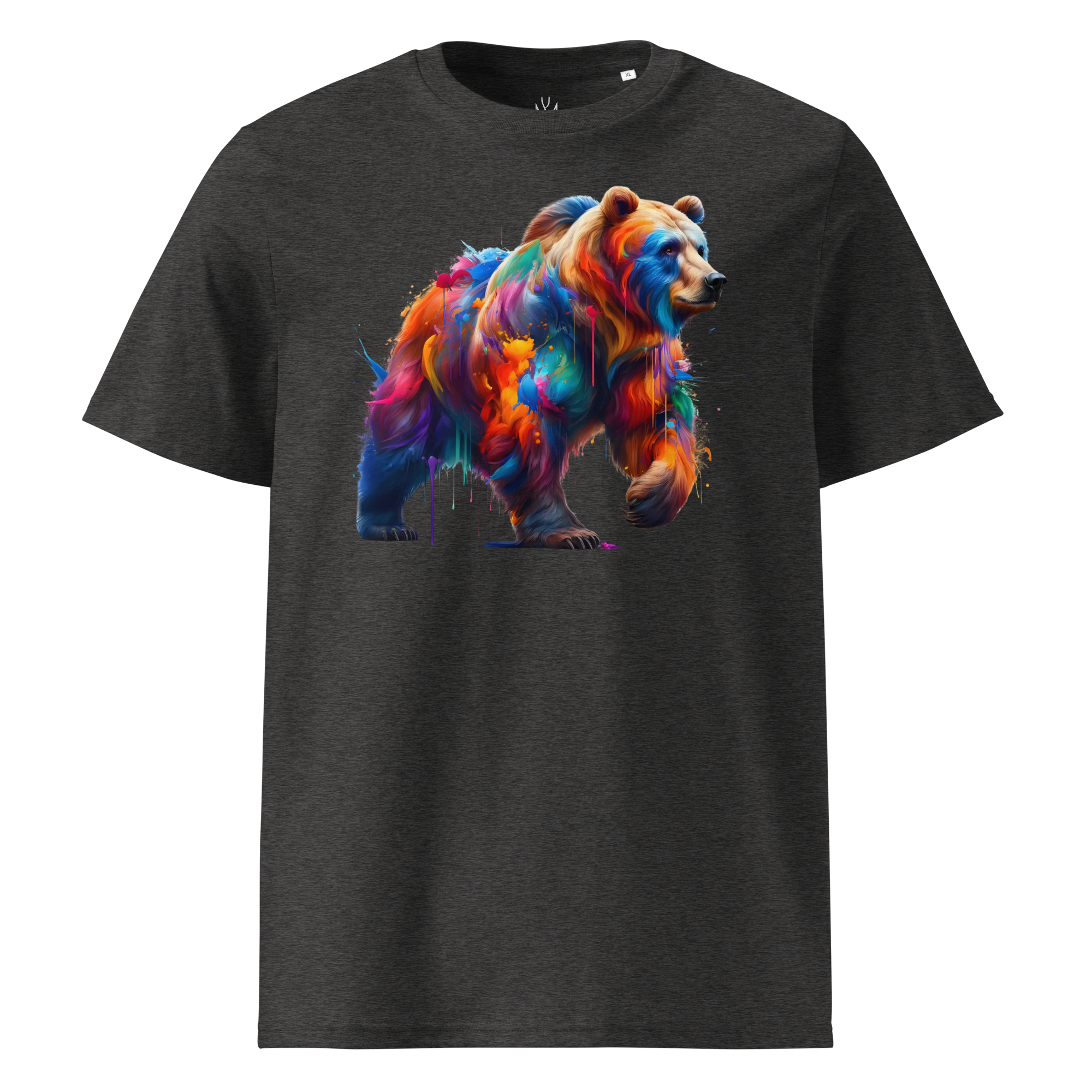 Krāsainais LĀCIS. Unisex organiskās kokvilnas t-krekls