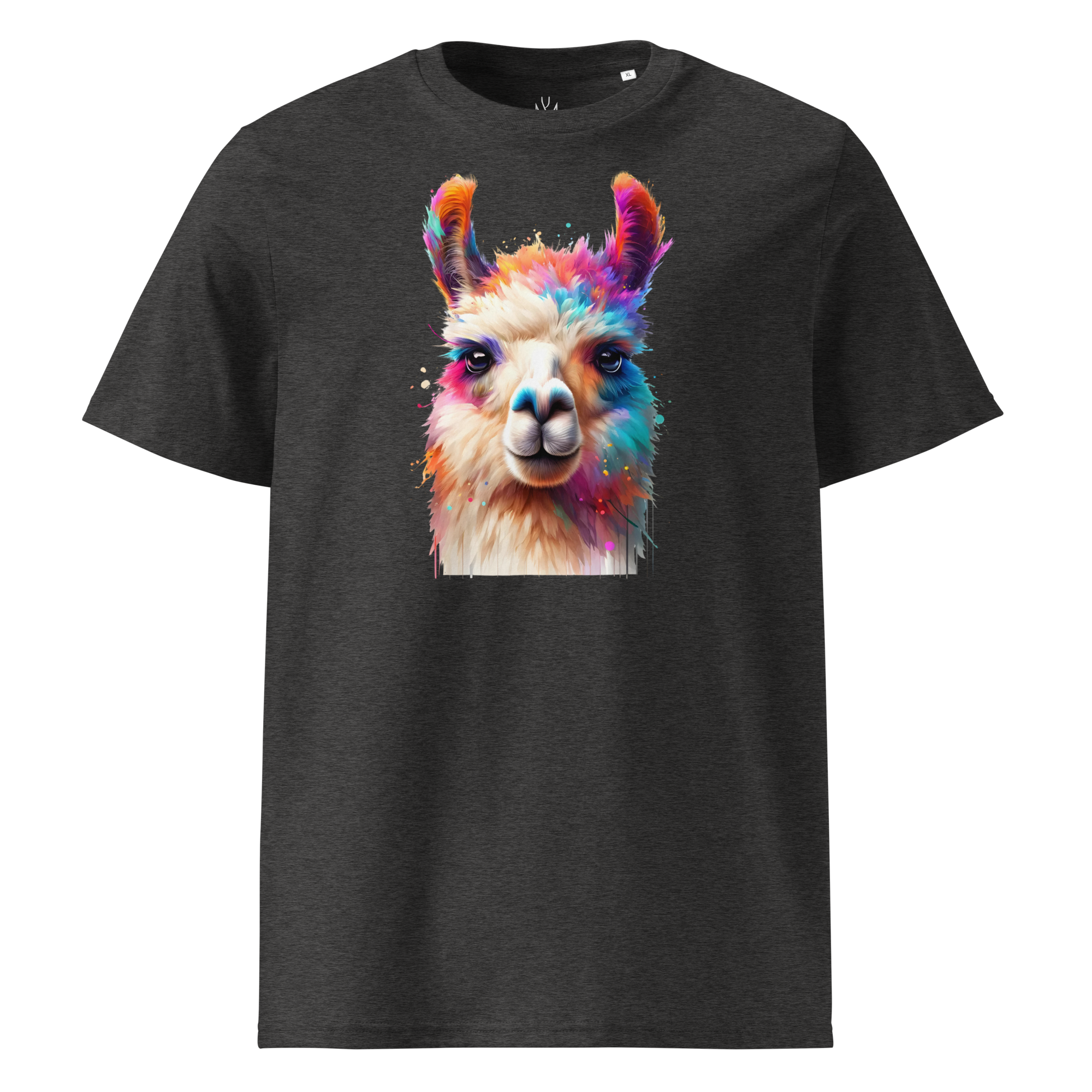 Colorful LAMA Unisex Organic Cotton T-Shirt