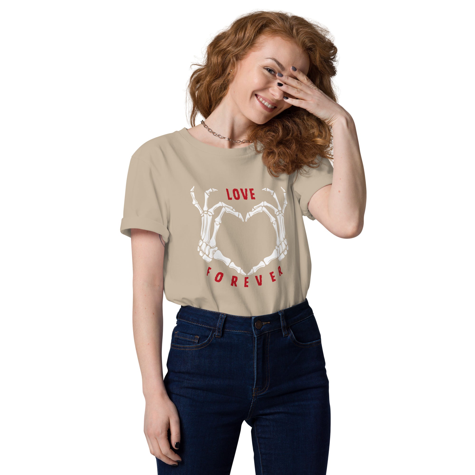 Love forever. Unisex organic cotton t-shirt❤️