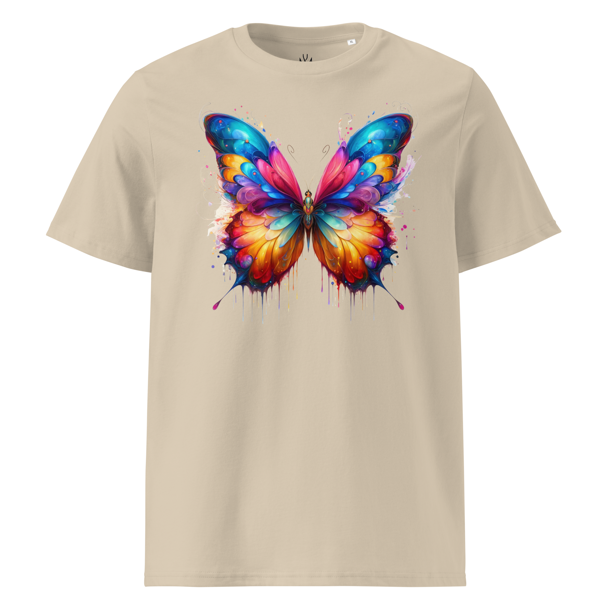 Krāsainais TAURENIS. Unisex organiskās kokvilnas t-krekls