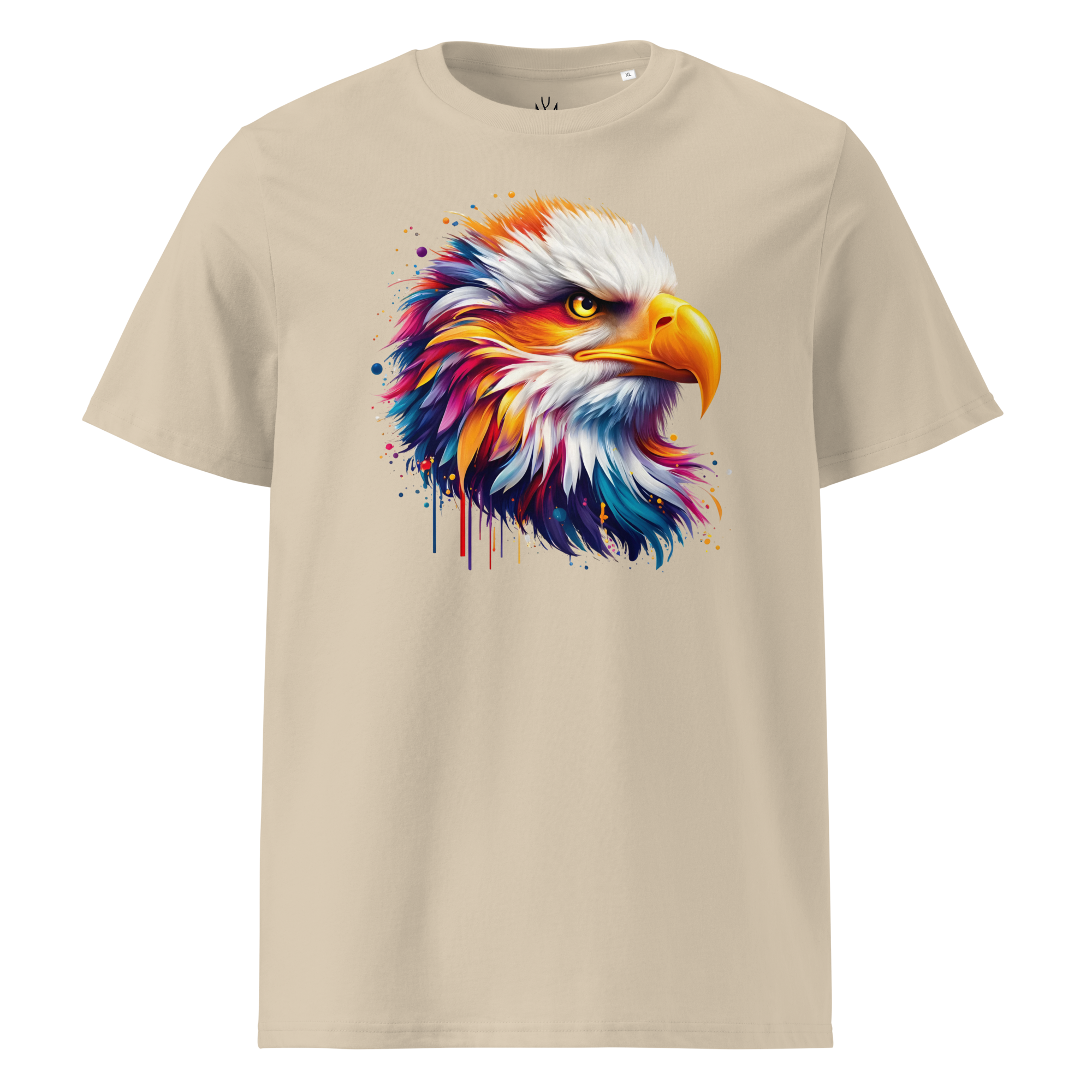 Krāsainais ĒRGLIS. Unisex organiskās kokvilnas t-krekls