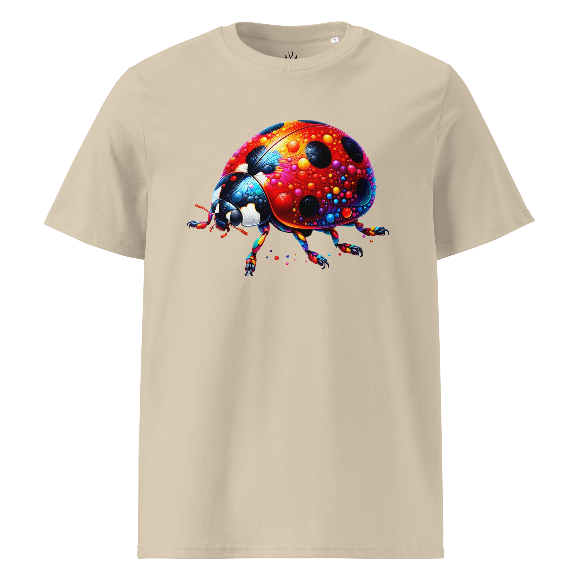 Colorful LADYBUG Unisex Organic Cotton T-Shirt