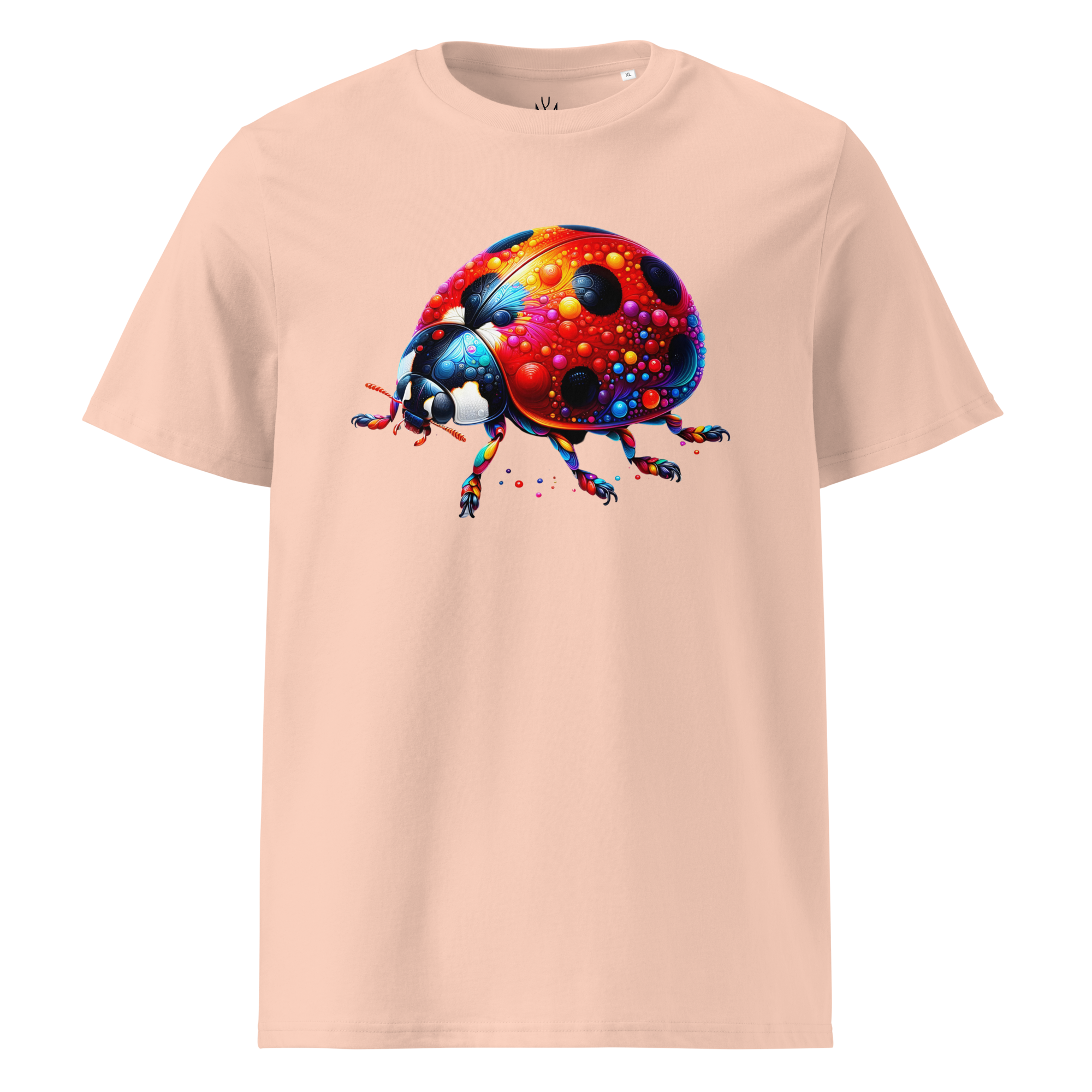 Colorful LADYBUG Unisex Organic Cotton T-Shirt