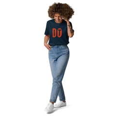 Unisex organiskās kokvilnas t-krekls ar uzrakstu "DO IT"