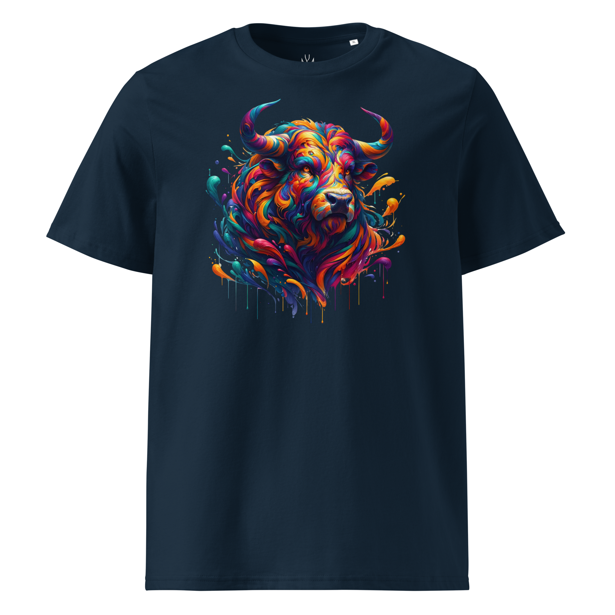Krāsainais VĒRSIS. Unisex organiskās kokvilnas t-krekls