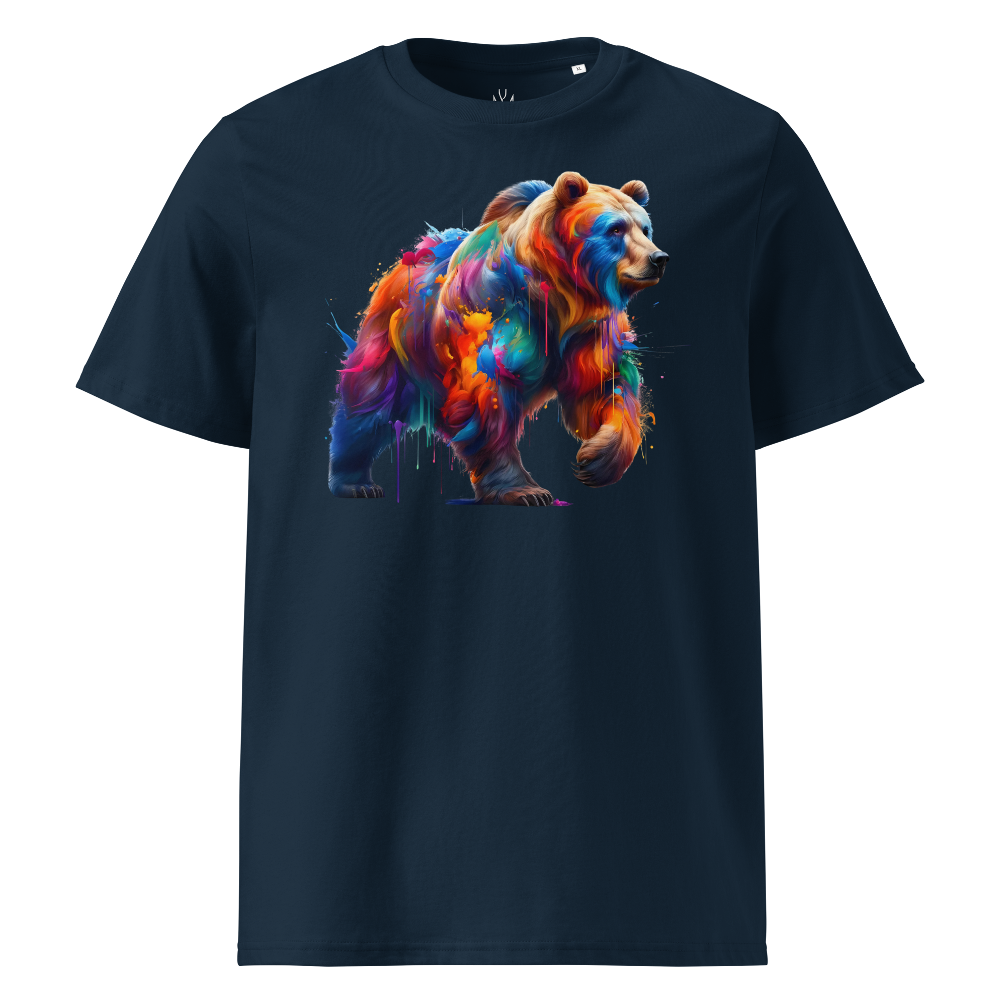 Krāsainais LĀCIS. Unisex organiskās kokvilnas t-krekls
