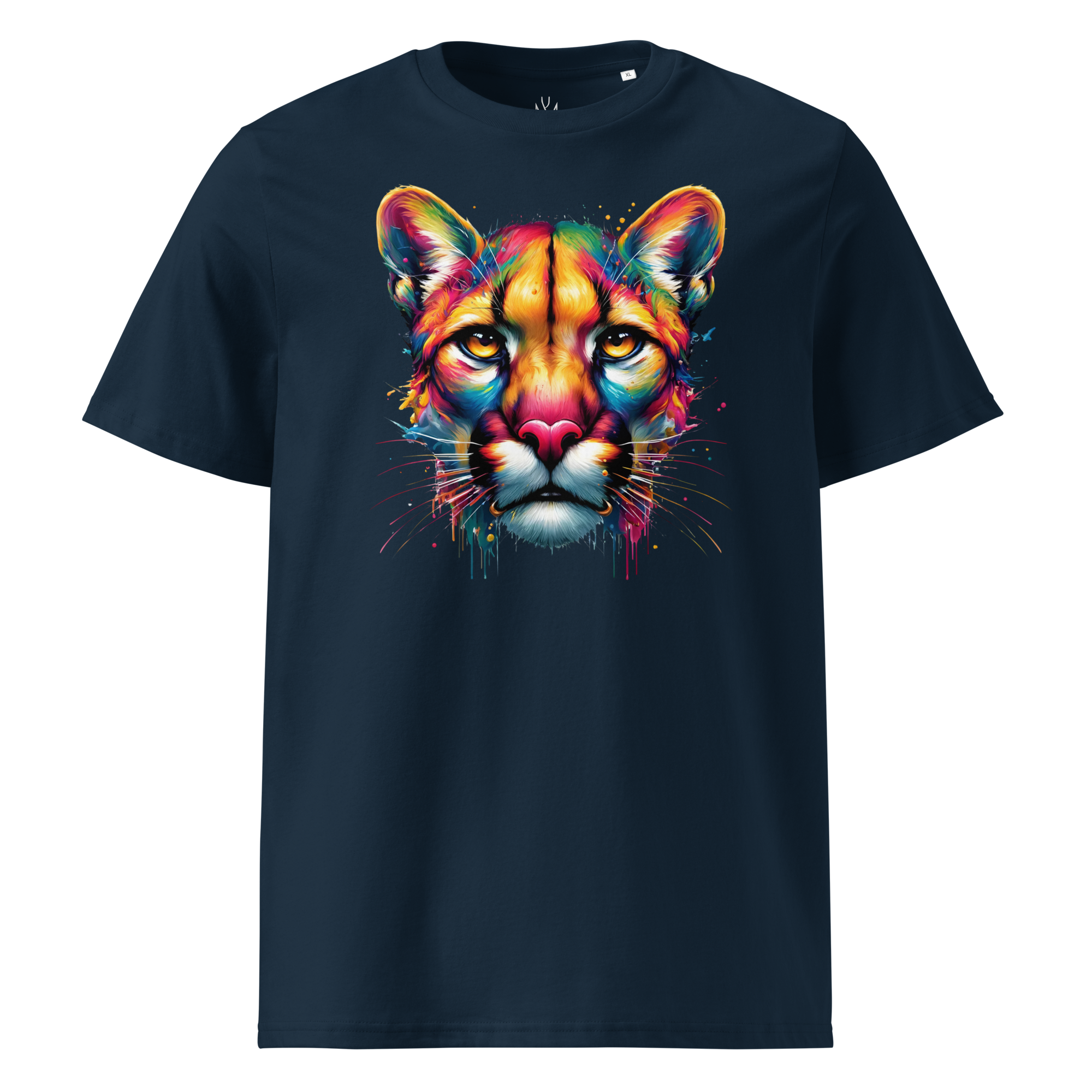  Krāsaina PUMA. Unisex Organiskās Kokvilnas T-Krekls