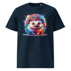Colorful HEDGEHOG Unisex Organic Cotton T-Shirt