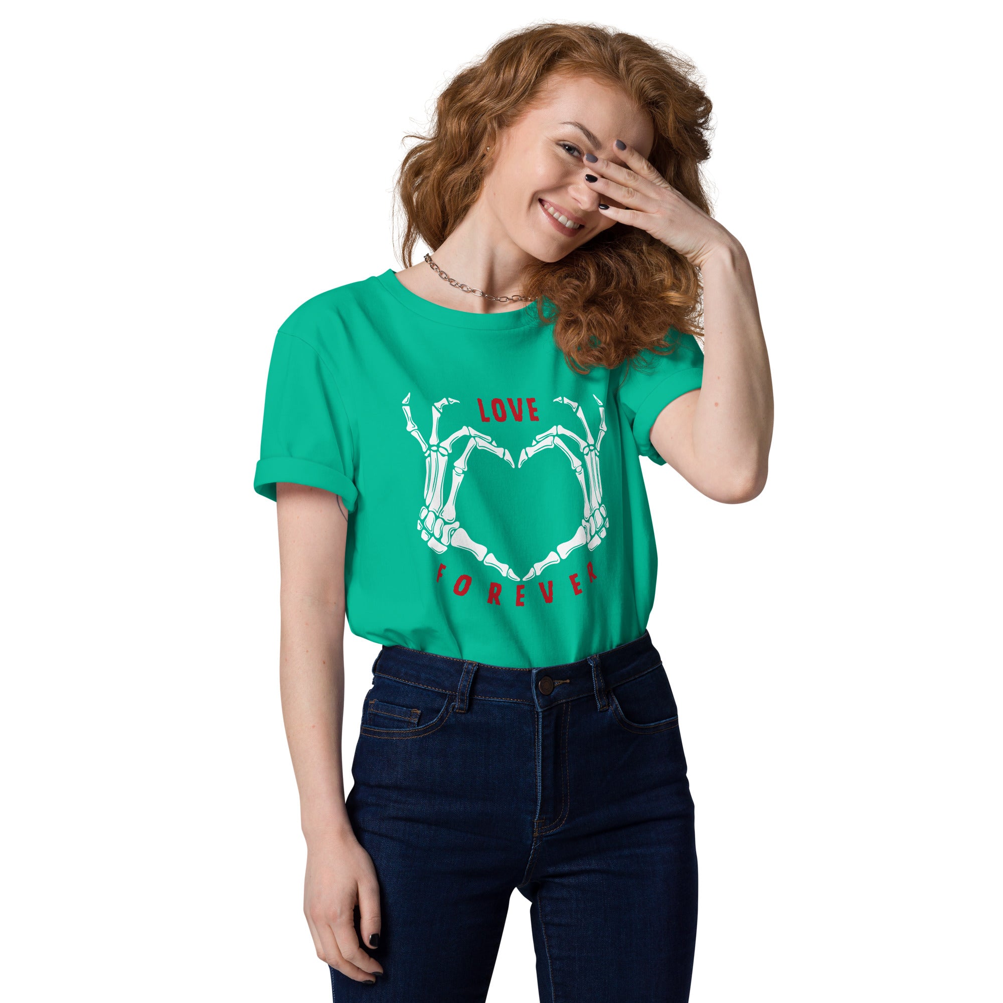Love forever. Unisex organic cotton t-shirt❤️