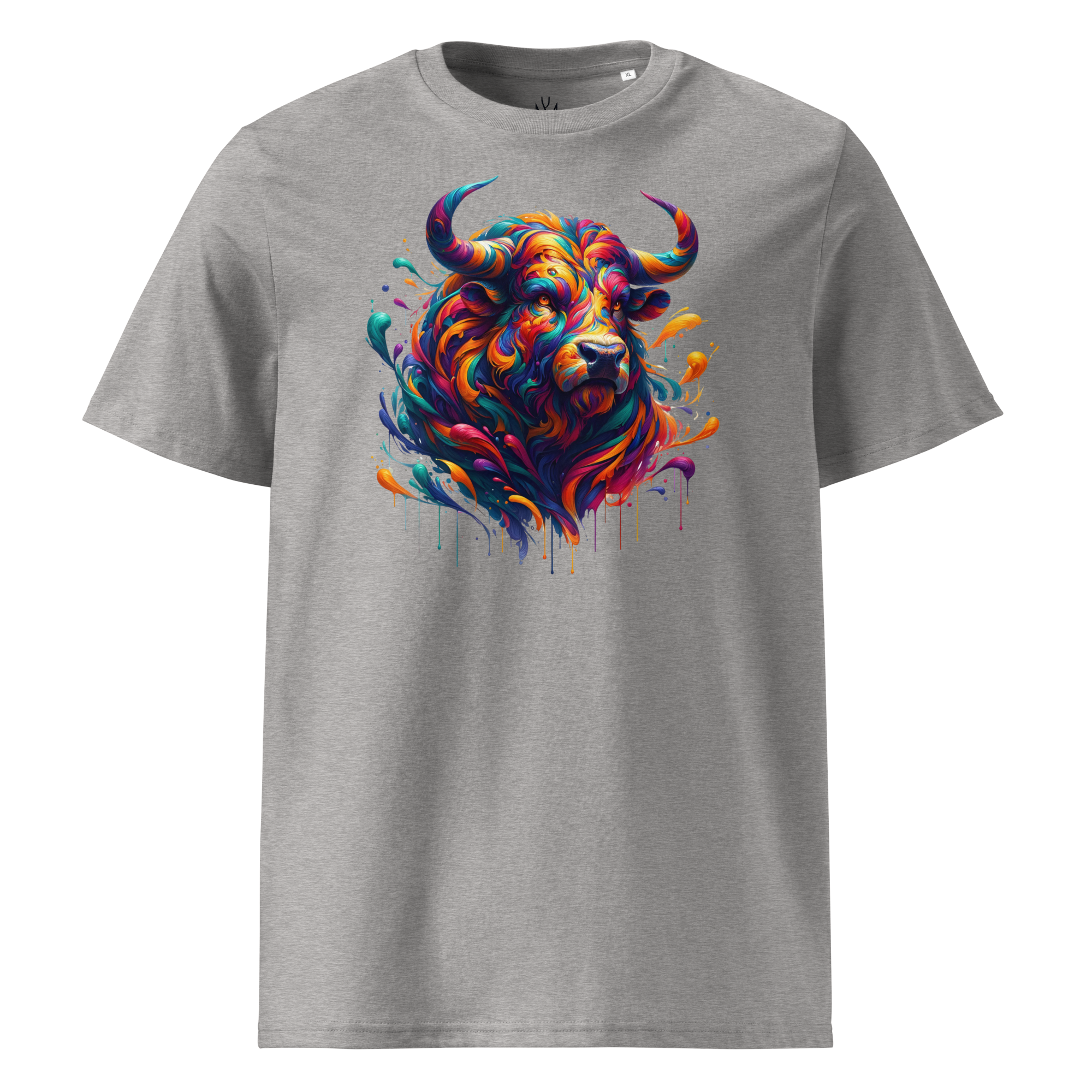 Krāsainais VĒRSIS. Unisex organiskās kokvilnas t-krekls