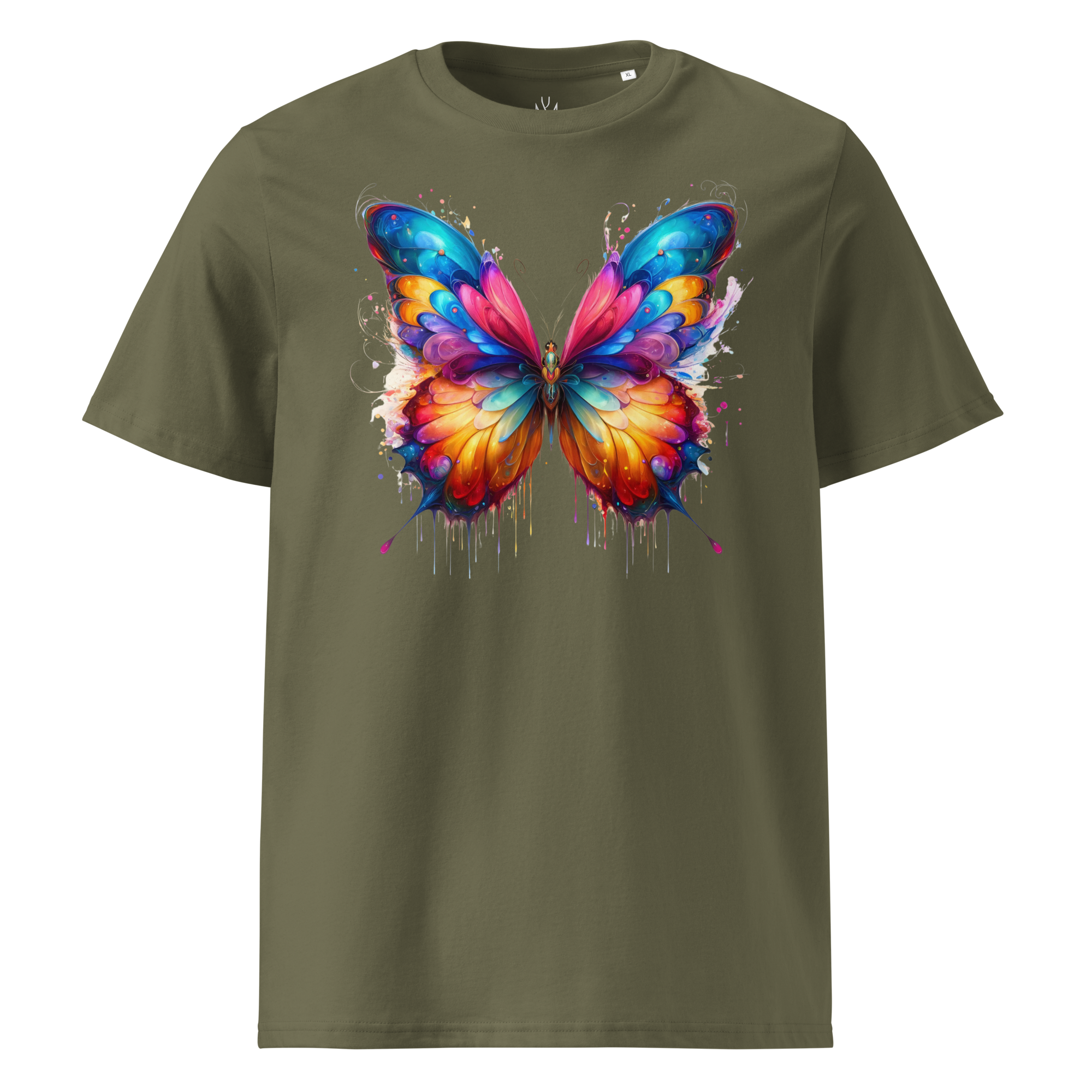 Krāsainais TAURENIS. Unisex organiskās kokvilnas t-krekls