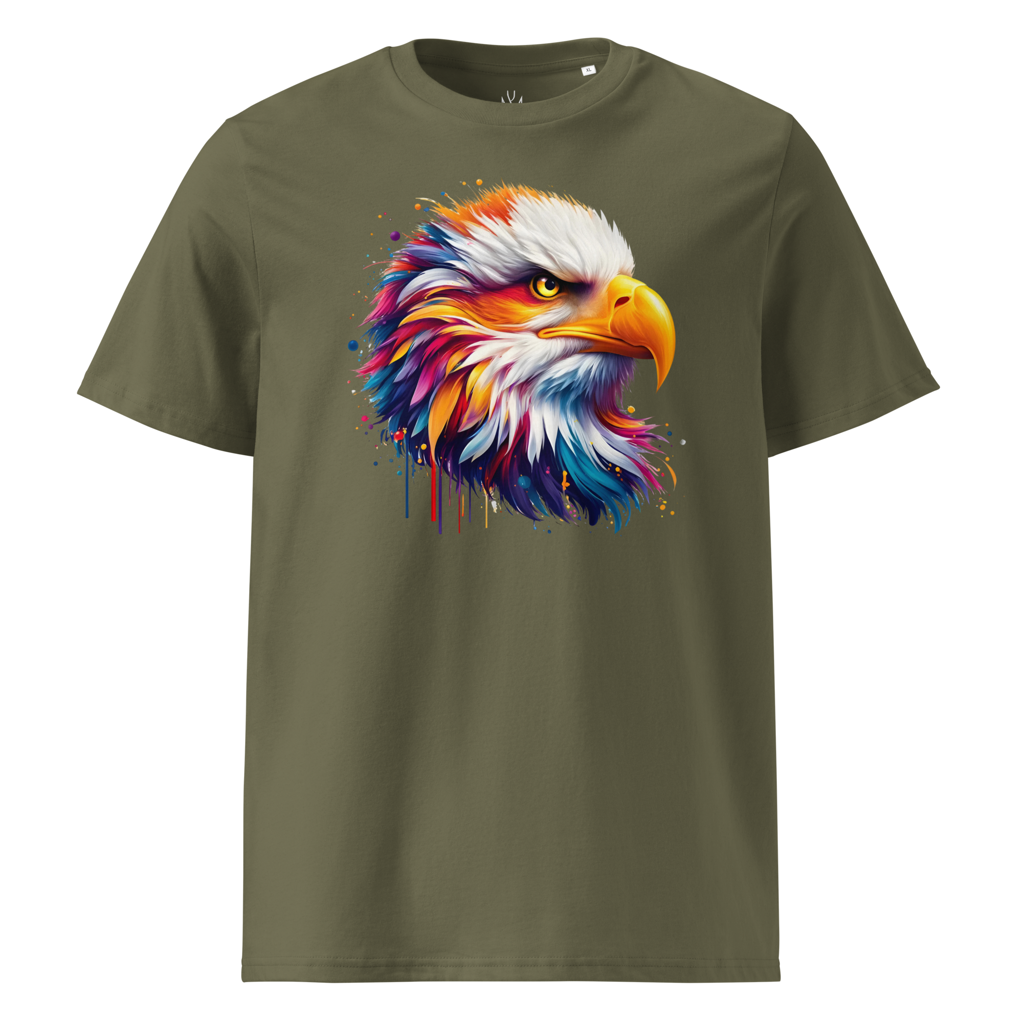 Krāsainais ĒRGLIS. Unisex organiskās kokvilnas t-krekls