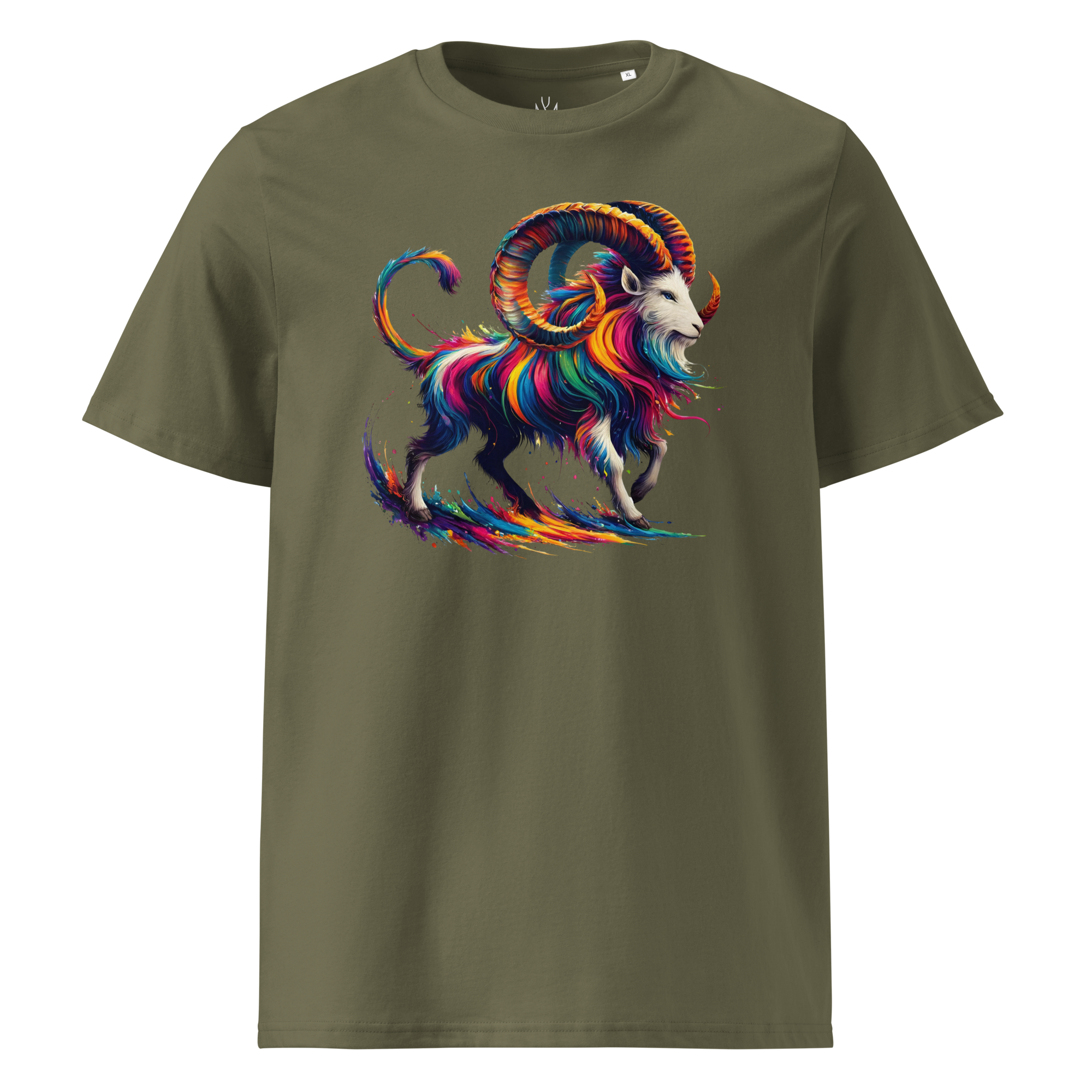 Krāsainais MEŽĀZIS. Unisex organiskās kokvilnas t-krekls
