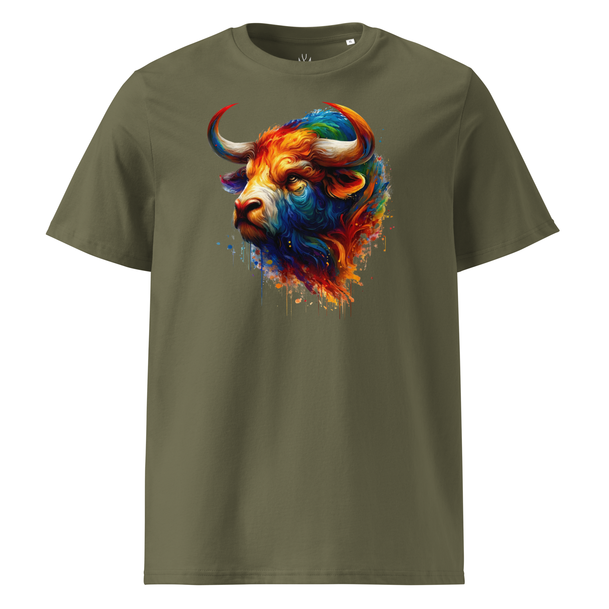 Colorful TAURUS unisex organic cotton t-shirt