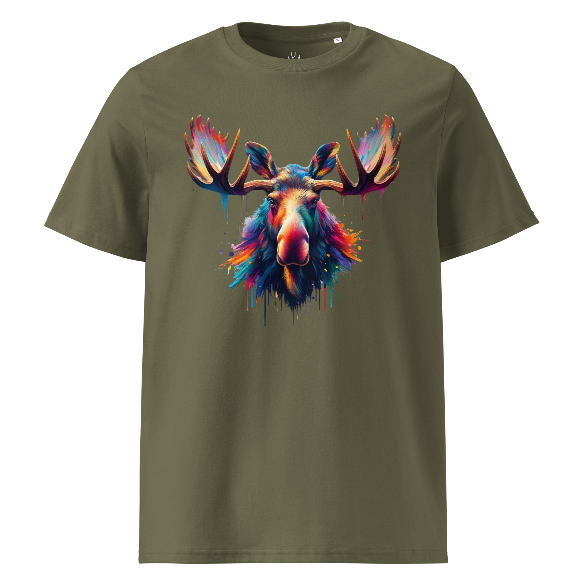  Krāsains ALNIS. Unisex Organiskās Kokvilnas T-Krekls